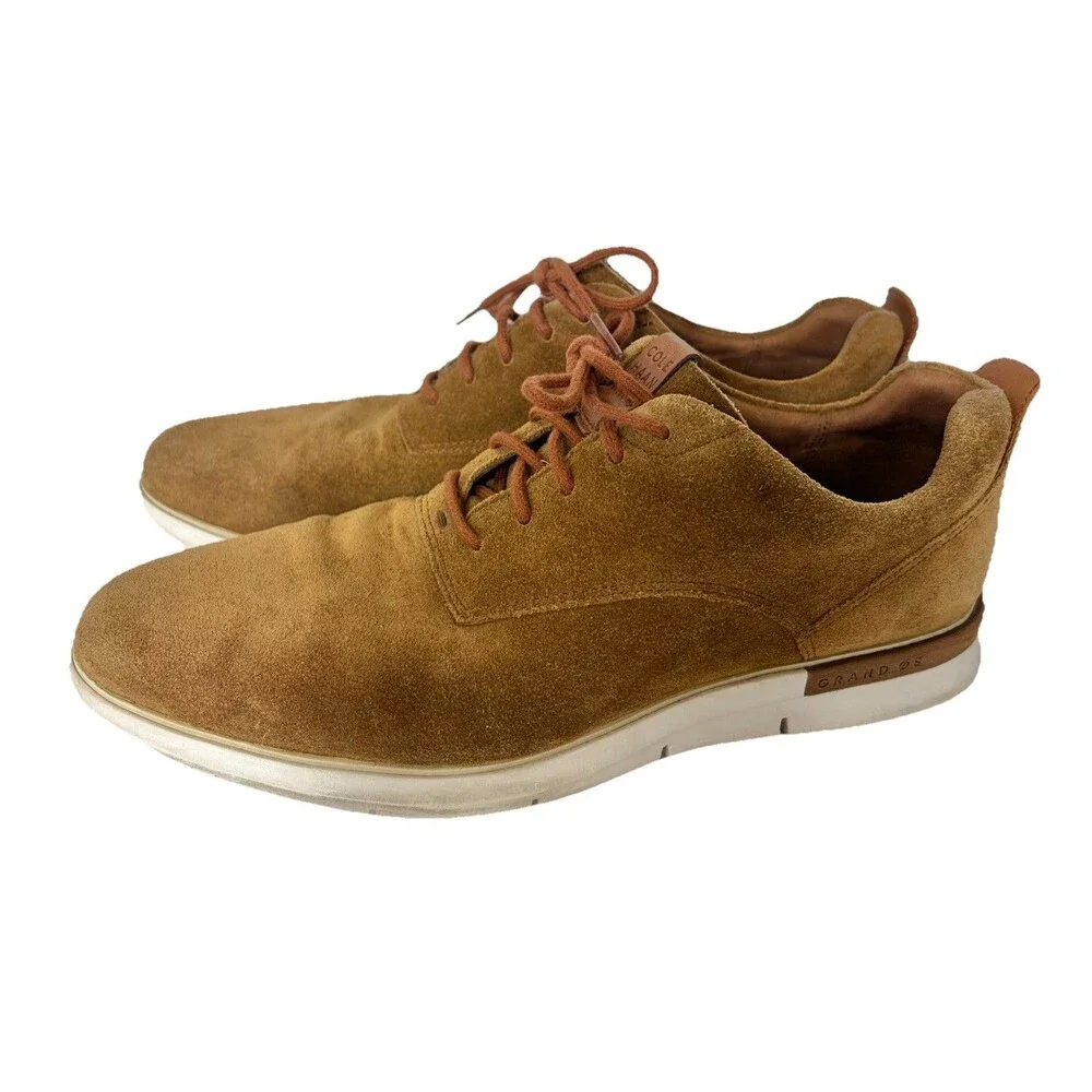 Cole Haan Oxford Grand Horizon Brown Suede GS C26363 Men’s 11.5M